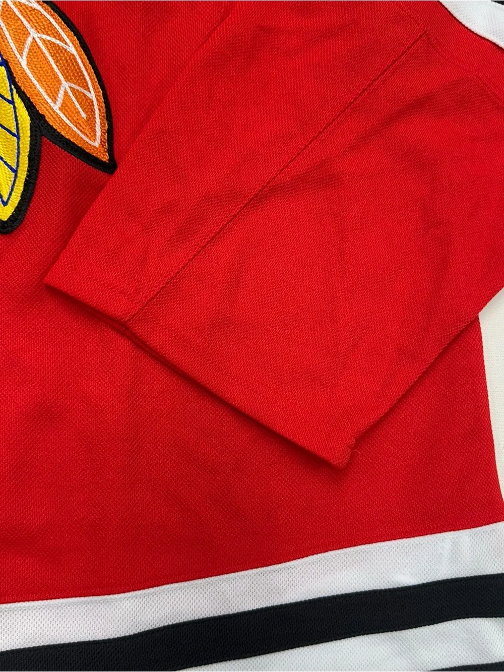 ADIDAS Chicago Blackhawks Authentic PRIMEGREEN HOME Red Jersey Mens Size 60